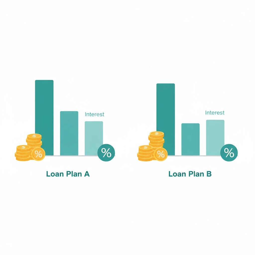 رسم بياني يوضح خطة سداد الديون بالطريقة الذكية – أدوات AI