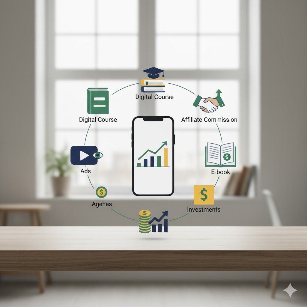 مصادر الدخل الخمسة لمشروع رقمي ناجح من السوشيال ميديا