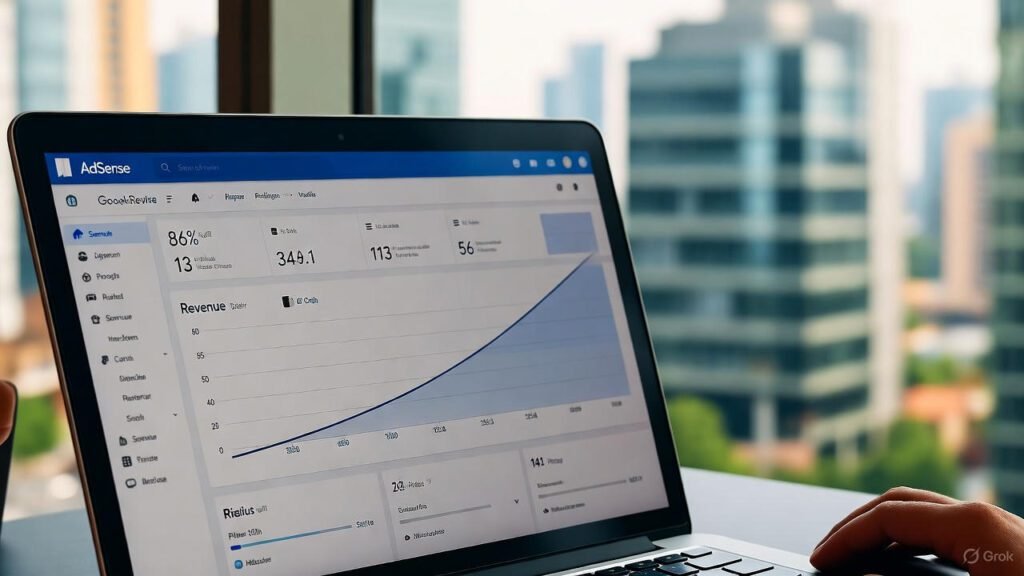 لوحة تحكم Google AdSense تظهر ارتفاعًا في الأرباح بفضل استخدام Chat GPT