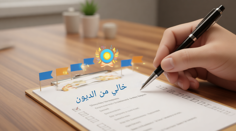 رسم توضيحي لسلسلة من المهام المكتملة بنجاح.