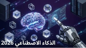 أيقونات رقمية تمثل أدوات الذكاء الاصطناعي لعام 2026.