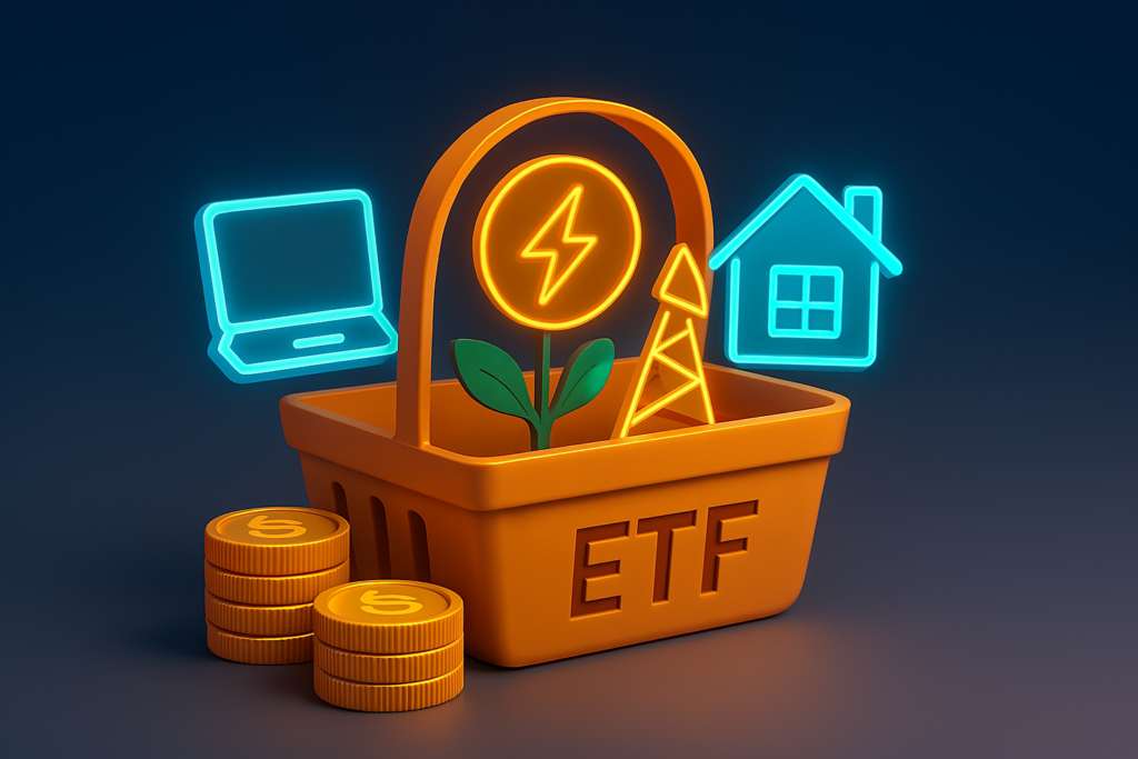 مفهوم صناديق المؤشرات المتداولة وتنوع الأصول.