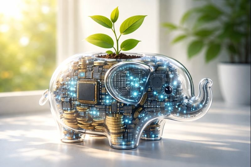 مقارنة بصرية لنمو مهارات وظائف المستقبل عبر التعلم الذاتي.