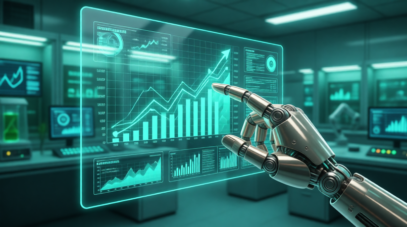 أتمتة البيانات والتقارير المالية اللحظية باستخدام الذكاء الاصطناعي