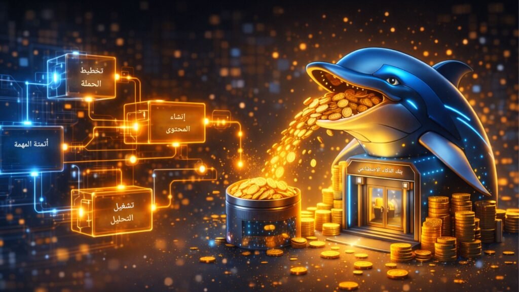 رسم توضيحي لمثال نجاح في هندسة الأوامر وتحقيق دخل سلبي.