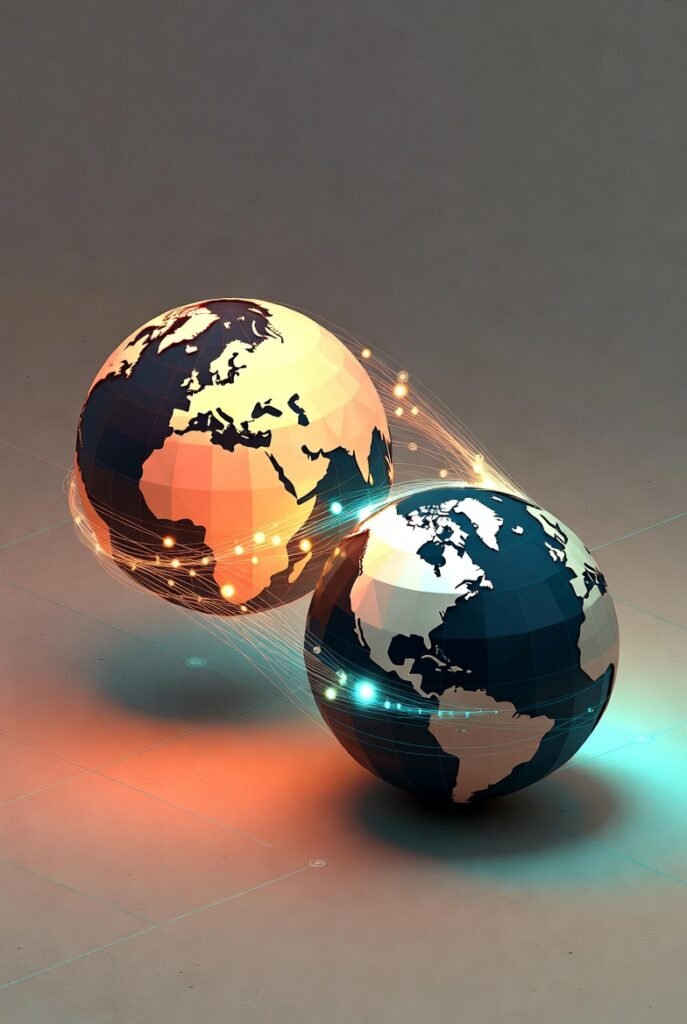 مقارنة بصرية بين فرص العمل الحر في الأسواق العربية والعالمية لعام 2026.