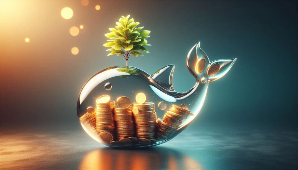 نموذج بصري لقوة الاستثمار التراكمي ونمو المال