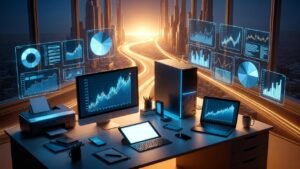 طريق مشرق يرمز إلى النجاح في بناء مشروع جانبي للوصول إلى الحرية المالية 2026.