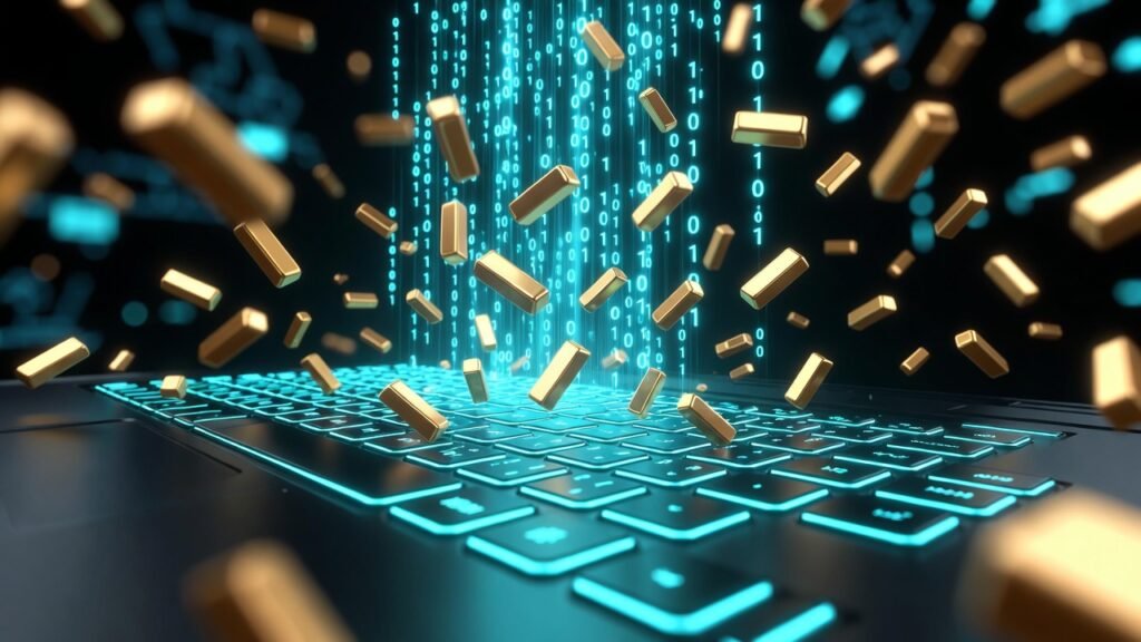 رموز برمجية وذكاء اصطناعي تعبر عن تعلم مدونات ذكاء اصطناعي عربية.
